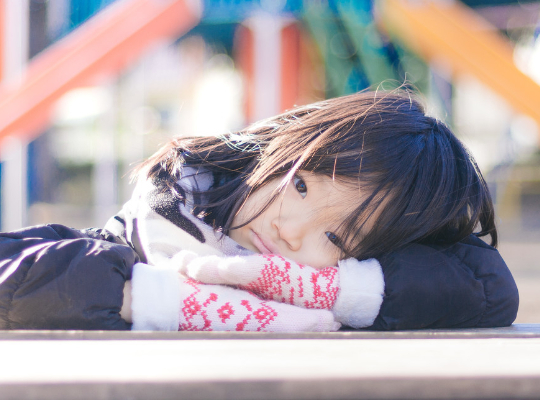 子供の視線
